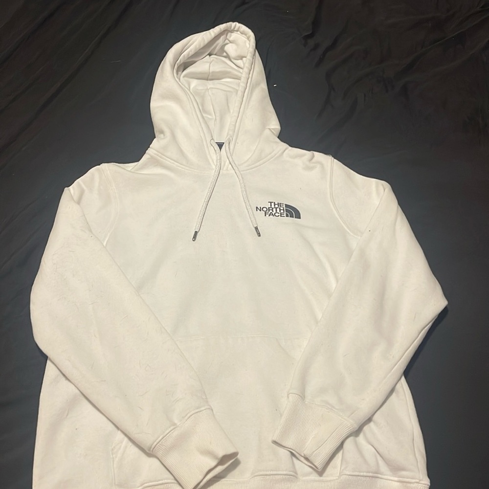 White Women’s Northface Hoodie
